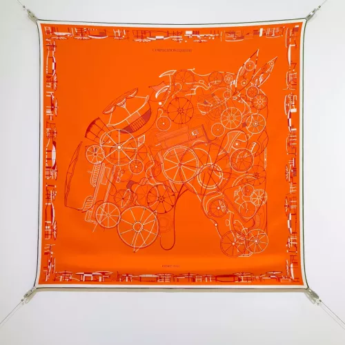 Hermes Silk Squares #1367646 $64.00 USD, Wholesale Replica Hermes Scarf