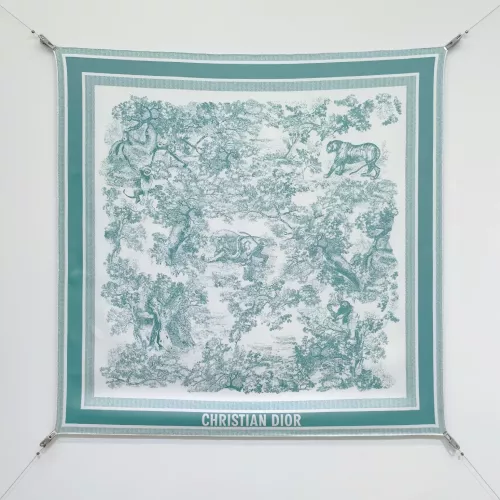 Christian Dior Silk Squares #1367648 $64.00 USD, Wholesale Replica Christian Dior Scarf