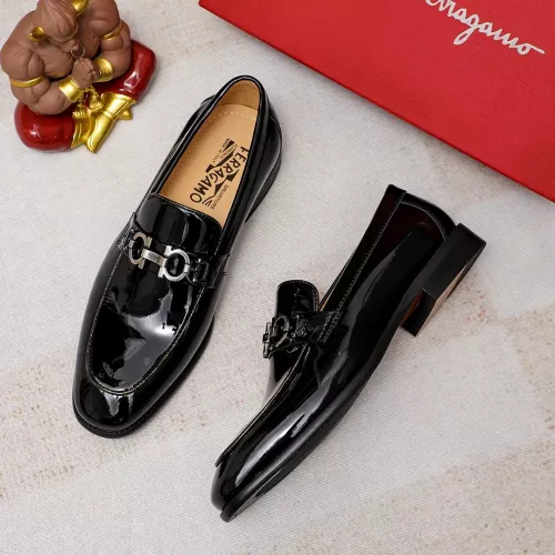 Salvatore Ferragamo Leather Shoes For Men #1367846 $85.00 USD, Wholesale Replica Salvatore Ferragamo Leather Shoes