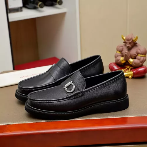 Salvatore Ferragamo Leather Shoes For Men #1367847 $96.00 USD, Wholesale Replica Salvatore Ferragamo Leather Shoes