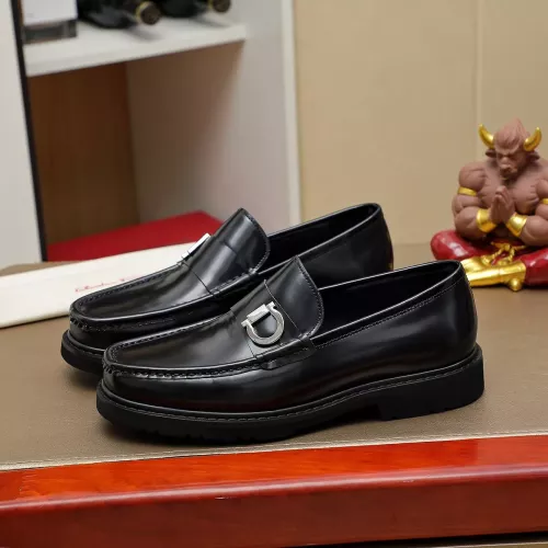 Salvatore Ferragamo Leather Shoes For Men #1367848 $96.00 USD, Wholesale Replica Salvatore Ferragamo Leather Shoes