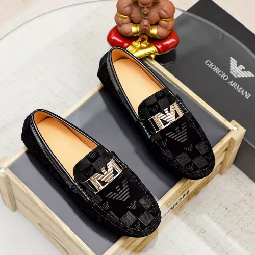 Armani Leather Shoes For Men #1367850