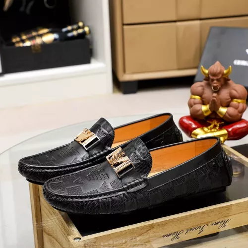 Replica Armani Leather Shoes For Men #1367851 $72.00 USD for Wholesale