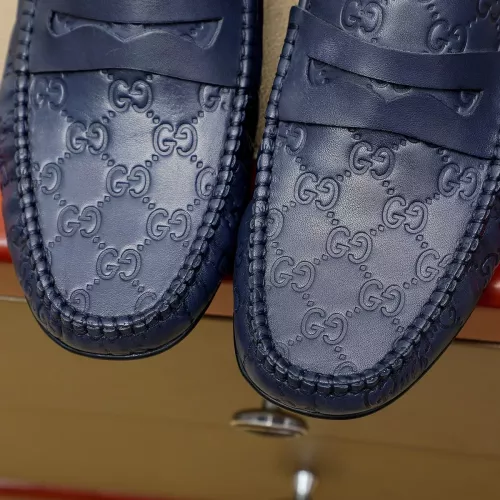 Replica Gucci Oxfords Shoes For Men #1367856 $72.00 USD for Wholesale