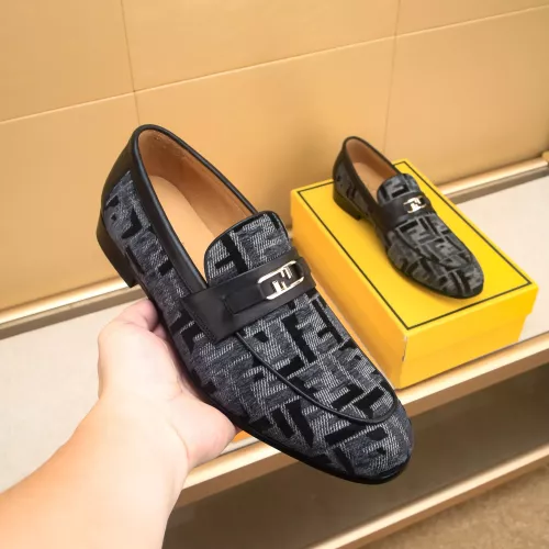 Fendi Leather Shoes For Men #1367888 $88.00 USD, Wholesale Replica Fendi Leather Shoes