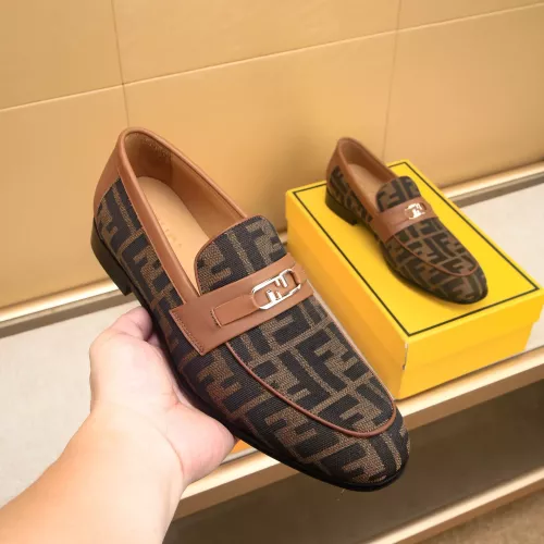 Fendi Leather Shoes For Men #1367890 $88.00 USD, Wholesale Replica Fendi Leather Shoes
