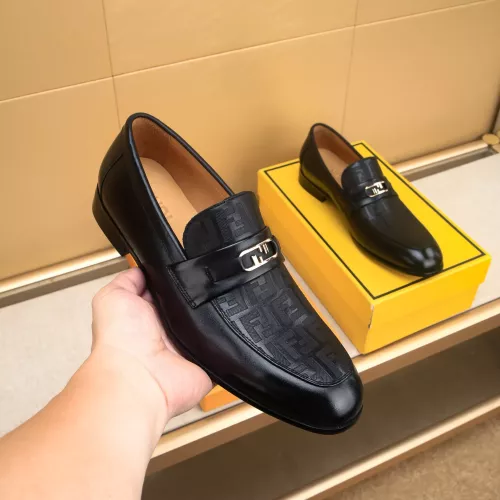 Fendi Leather Shoes For Men #1367893 $88.00 USD, Wholesale Replica Fendi Leather Shoes