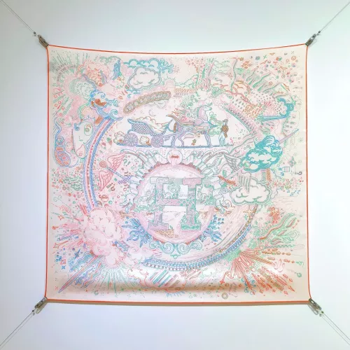 Hermes Silk Squares #1367897 $64.00 USD, Wholesale Replica Hermes Scarf
