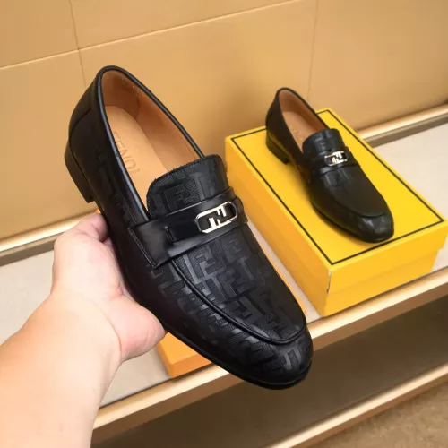 Fendi Leather Shoes For Men #1367899 $88.00 USD, Wholesale Replica Fendi Leather Shoes