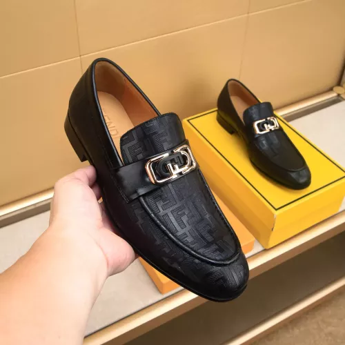 Fendi Leather Shoes For Men #1367902 $88.00 USD, Wholesale Replica Fendi Leather Shoes
