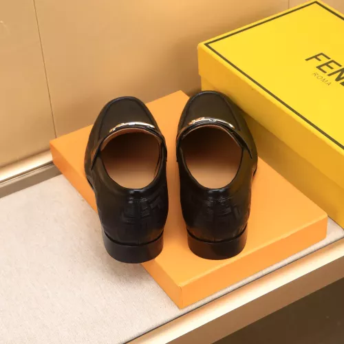 Replica Fendi Leather Shoes For Men #1367902 $88.00 USD for Wholesale