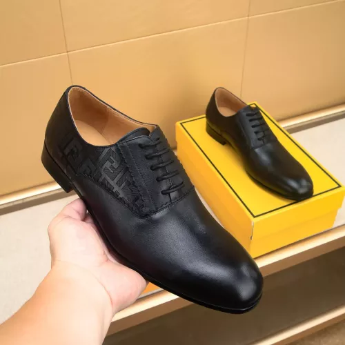 Fendi Leather Shoes For Men #1367906 $88.00 USD, Wholesale Replica Fendi Leather Shoes