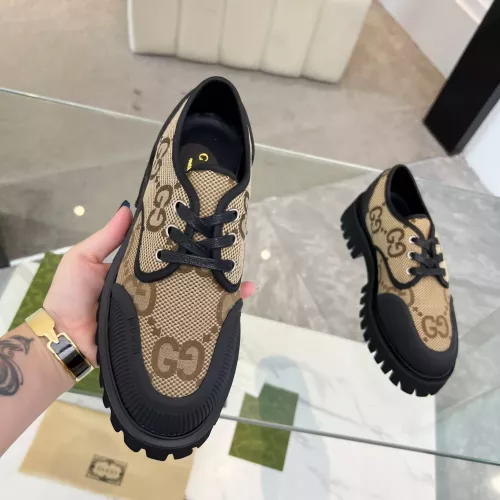Replica Gucci Oxfords Shoes For Women #1367918 $88.00 USD for Wholesale