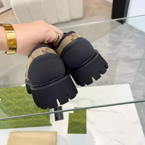 Replica Gucci Oxfords Shoes For Women #1367918 $88.00 USD for Wholesale