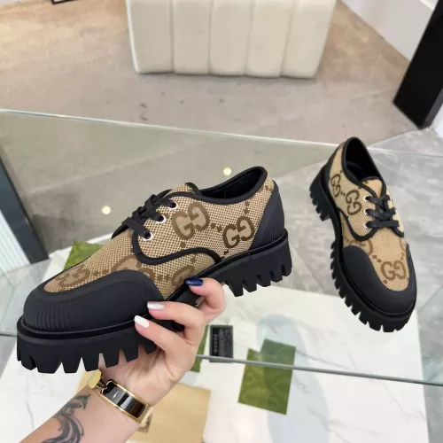 Replica Gucci Oxfords Shoes For Women #1367918 $88.00 USD for Wholesale