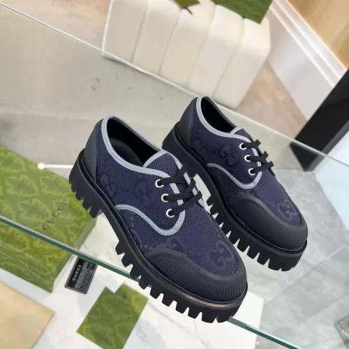 Replica Gucci Oxfords Shoes For Women #1367920 $88.00 USD for Wholesale