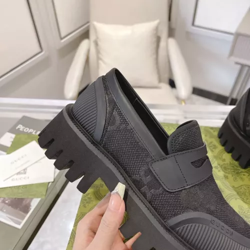 Replica Gucci Oxfords Shoes For Women #1367926 $92.00 USD for Wholesale