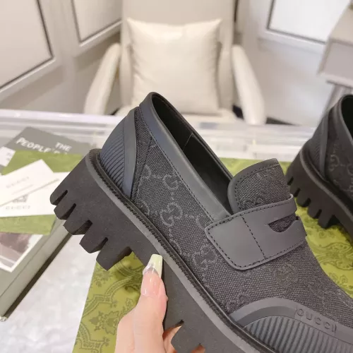 Replica Gucci Oxfords Shoes For Women #1367930 $92.00 USD for Wholesale