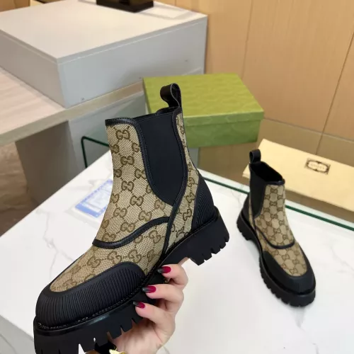 Replica Gucci Boots For Women #1367934 $98.00 USD for Wholesale