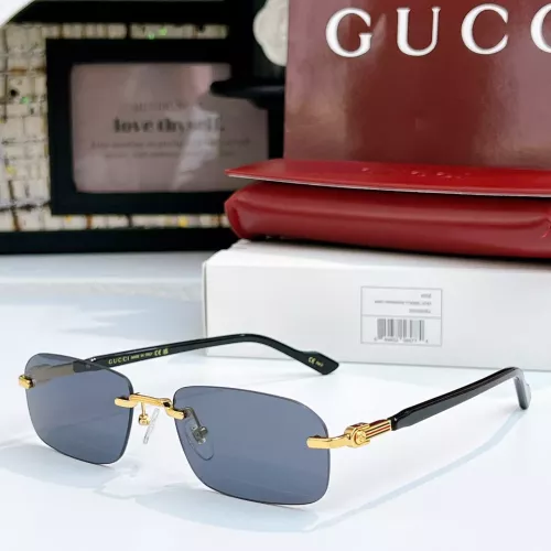 Gucci AAA Quality Sunglasses #1368027 $60.00 USD, Wholesale Replica Gucci AAA Quality Sunglasses