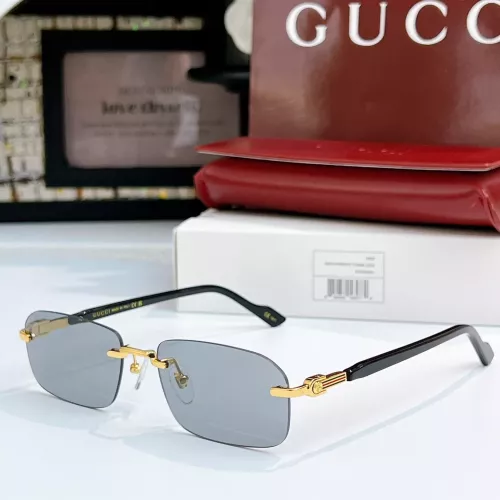 Gucci AAA Quality Sunglasses #1368028 $60.00 USD, Wholesale Replica Gucci AAA Quality Sunglasses