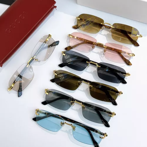 Replica Gucci AAA Quality Sunglasses #1368029 $60.00 USD for Wholesale