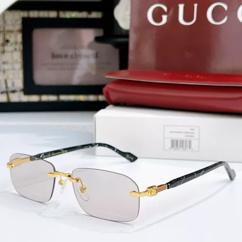 Gucci AAA Quality Sunglasses #1368030 $60.00 USD, Wholesale Replica Gucci AAA Quality Sunglasses