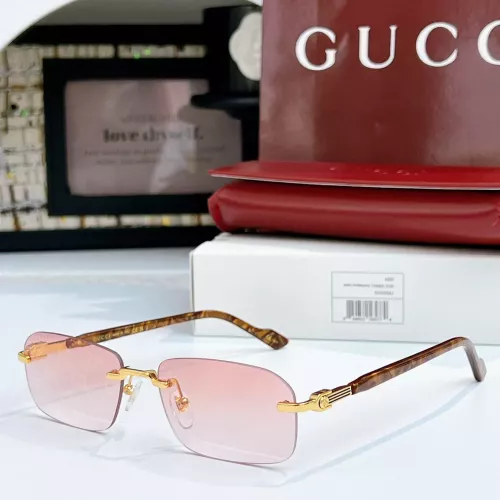 Gucci AAA Quality Sunglasses #1368031 $60.00 USD, Wholesale Replica Gucci AAA Quality Sunglasses