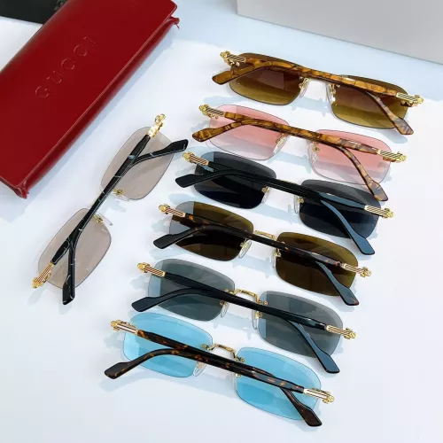 Replica Gucci AAA Quality Sunglasses #1368032 $60.00 USD for Wholesale