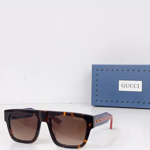 Gucci AAA Quality Sunglasses #1368037 $45.00 USD, Wholesale Replica Gucci AAA Quality Sunglasses