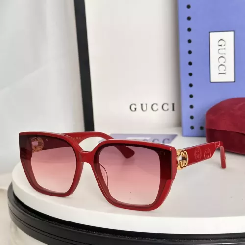 Gucci AAA Quality Sunglasses #1368066 $60.00 USD, Wholesale Replica Gucci AAA Quality Sunglasses