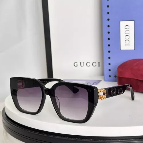 Gucci AAA Quality Sunglasses #1368070 $60.00 USD, Wholesale Replica Gucci AAA Quality Sunglasses