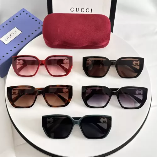 Replica Gucci AAA Quality Sunglasses #1368070 $60.00 USD for Wholesale