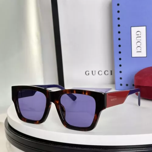 Gucci AAA Quality Sunglasses #1368078 $52.00 USD, Wholesale Replica Gucci AAA Quality Sunglasses