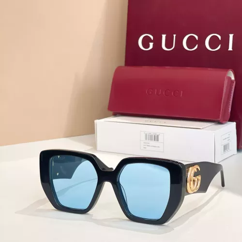 Gucci AAA Quality Sunglasses #1368083 $64.00 USD, Wholesale Replica Gucci AAA Quality Sunglasses
