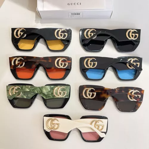 Replica Gucci AAA Quality Sunglasses #1368083 $64.00 USD for Wholesale
