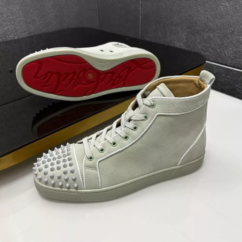 Christian Louboutin High Top Shoes For Men #1368089 $96.00 USD, Wholesale Replica Christian Louboutin High Top Shoes