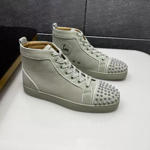 Replica Christian Louboutin High Top Shoes For Men #1368089 $96.00 USD for Wholesale