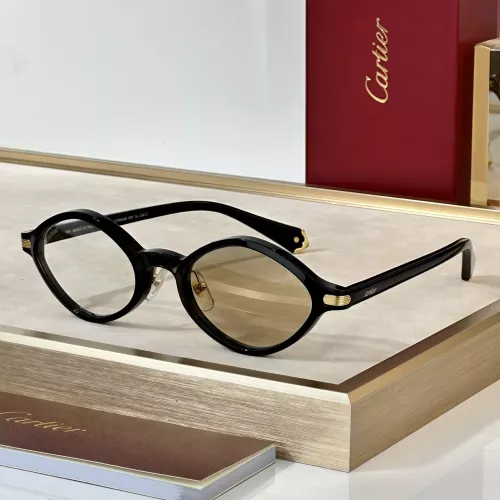 Cartier AAA Quality Sunglassess #1368091 $80.00 USD, Wholesale Replica Cartier AAA Quality Sunglassess