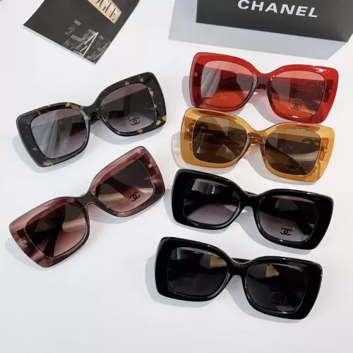 Replica Chanel AAA Quality Sunglasses #1368111 $60.00 USD for Wholesale