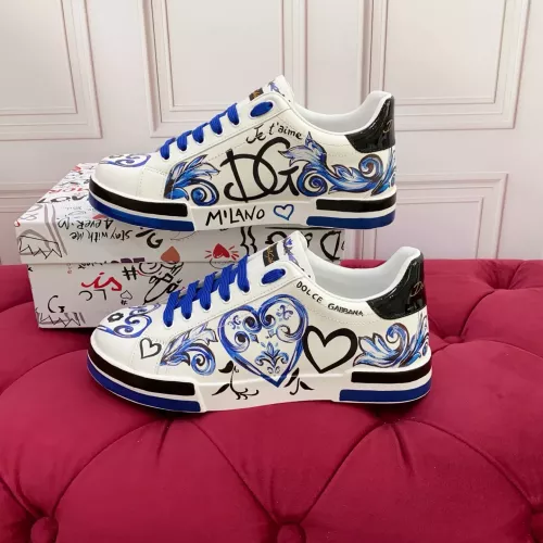 Dolce &amp; Gabbana D&amp;G Casual Shoes For Women #1368122 $115.00 USD, Wholesale Replica Dolce &amp; Gabbana D&amp;G Casual Shoes