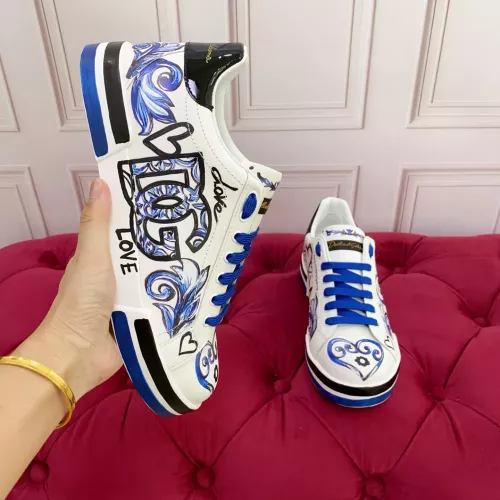 Replica Dolce & Gabbana D&G Casual Shoes For Women #1368122 $115.00 USD for Wholesale