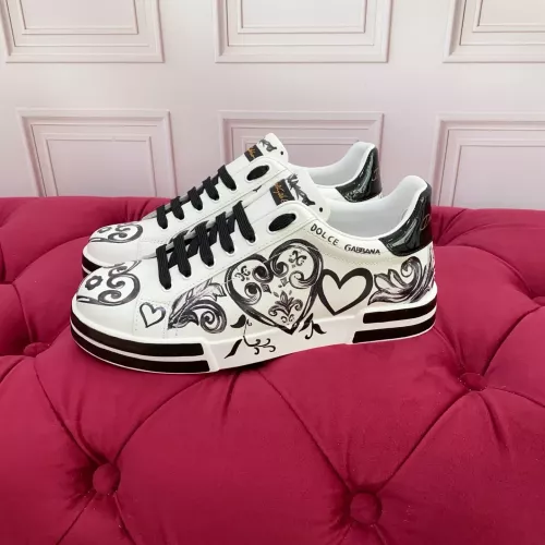 Replica Dolce & Gabbana D&G Casual Shoes For Women #1368131 $115.00 USD for Wholesale