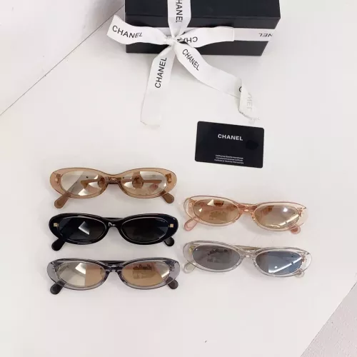 Replica Chanel AAA Quality Sunglasses #1368133 $60.00 USD for Wholesale