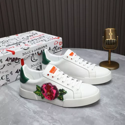 Dolce &amp; Gabbana D&amp;G Casual Shoes For Women #1368138 $88.00 USD, Wholesale Replica Dolce &amp; Gabbana D&amp;G Casual Shoes