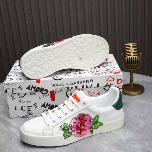Replica Dolce & Gabbana D&G Casual Shoes For Women #1368138 $88.00 USD for Wholesale