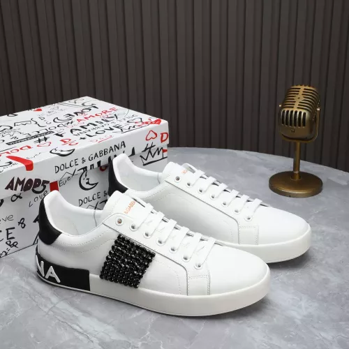 Dolce &amp; Gabbana D&amp;G Casual Shoes For Women #1368140 $88.00 USD, Wholesale Replica Dolce &amp; Gabbana D&amp;G Casual Shoes