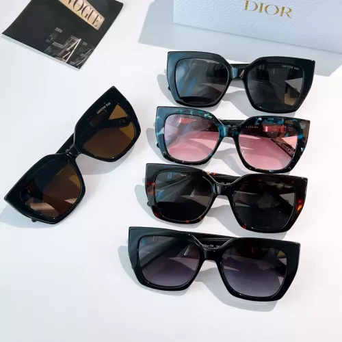 Replica Christian Dior AAA Quality Sunglasses #1368151 $60.00 USD for Wholesale