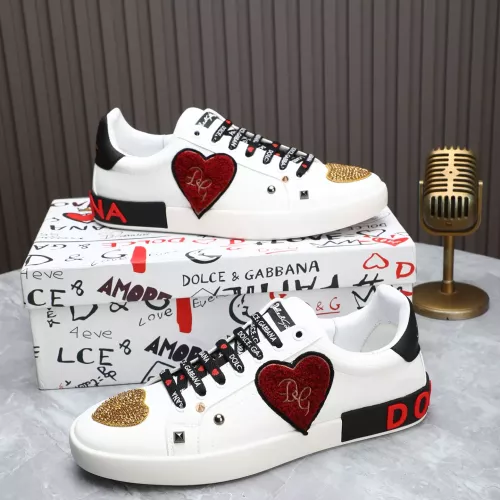 Replica Dolce & Gabbana D&G Casual Shoes For Women #1368174 $92.00 USD for Wholesale
