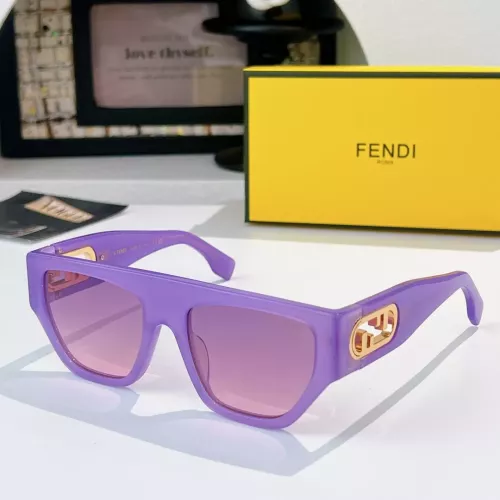 Fendi AAA Quality Sunglasses #1368209 $48.00 USD, Wholesale Replica Fendi AAA Quality Sunglasses